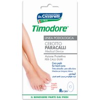 Cerotto paracallo sagomato per calli duri applicare su formazioni cornee dure igienepiede 9 pezzi