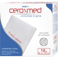 Garza idrofila ceroxmed 36x40 cm 12 pezzi