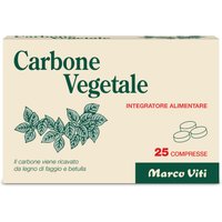Carbone vegetale 25 compresse