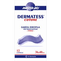 Garza idrofila dermatess cot 36x40 12 pezzi
