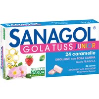 Sanagol gola tuss junior fragola 24 caramelle