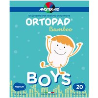 Cerotto oculare per ortottica ortopad boys m 5,4x7,6 20 pezzi