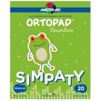 Cerotto oculare per ortottica ortopad simpaty regular 5,7x8,2 20 pezzi