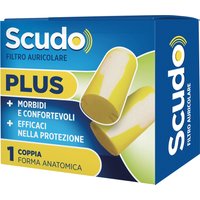 Tappo auricolare earlug scudo plus 1 coppia articolo 7en001 2 pezzi