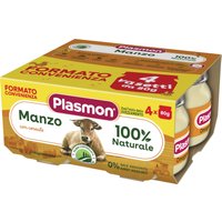 Plasmon omogeneizzato manzo 4 x 80 g