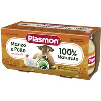 Plasmon omogeneizzato manzo/pollo 80 g x 2 pezzi