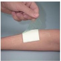 Film adesivo in poliuretano trasparente sterile permeabile ai gas e conformabile 10x12cm 10 pezzi