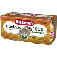 Plasmon omogeneizzato coniglio 80 g x 2 pezzi