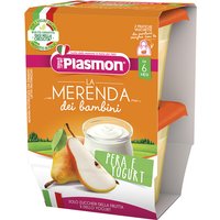 Plasmon omogeneizzato yogurt pera 120 g x 2 pezzi