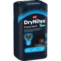 Huggies drynites 8/15 anni boy l 27/57kg pacco singolo 9 pezzi