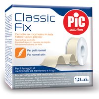 Cerotto in rocchetto pic tela bianco 1,25x500 cm fustella