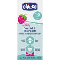 Chicco dentifricio fragola 50 ml 12m+ con fluoro