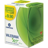 Valeriana act 125 mg 60 compresse da 125 mg