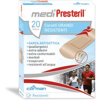 Cerotto medipresteril resistenti grandi 7x3cm 20 pezzi