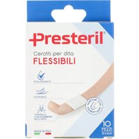 Cerotto per dita medipresteril flessibile 12x2cm 10 pezzi
