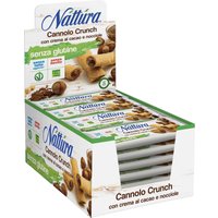 Nattura cannolo crunch cacao e nocciole 5 pezzi da 25 g