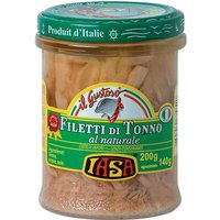 Filetti di tonno al naturale 200 g