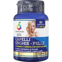 Colours of life capelli unghie pelle 60 compresse 1000 mg