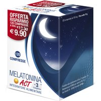 Melatonina act 1mg +3 complex 120 compresse 18 g