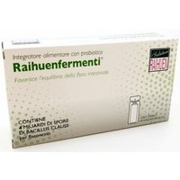 Raihuen raihuenfermenti probiotici di bacillus clausii 20 fiale monodose da 5 ml