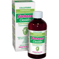 Forhans collutorio con clorexidina 0,12 clexidin senza alcool 200 ml