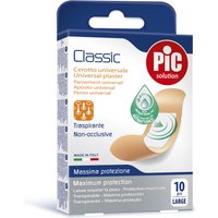 Cerotto pic classic 25x72 mm 10 antibatterico 10 pezzi