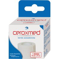 Benda elastica autoaderente ceroxmed 4 x 400 cm 1 pezzo