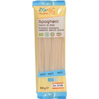 Zero% glutine pasta riso spaghetti senza glutine bio 500 g