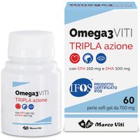 Omega3 viti tripla azione 60 perle
