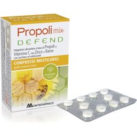 Propoli mix defend 30 compresse masticabili gusto arancia
