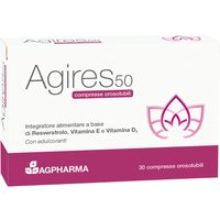 Agires 50 30 compresse orosolubili scatola 5,4 g