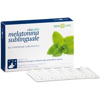 Bios line vitacalm melatonina sublinguale 60 compresse 1 mg