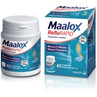 Maalox reflurapid 40 compresse masticabili