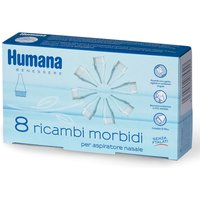 Set ricambi morbidi per aspiratore nasale humana 8 pezzi