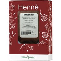 Henne colorante capelli castano 100 g
