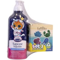 Euphidra amidomio abbinata sapone liquido 500 ml + set 3 formine da sabbia