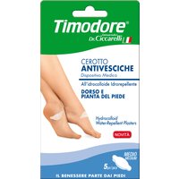 Timodore cerotto antivesciche dorso e pianta piede 5 pezzi