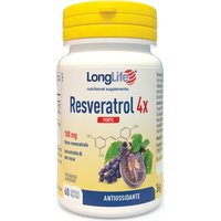 Longlife resveratrol 4x forte 60 capsule