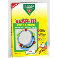 Jungle formula slap-it braccialetto anti-zanzare per bambini+ 2 ricariche
