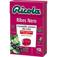 Ricola ribes nero senza zucchero 50 g