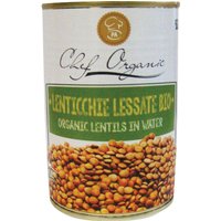 Chef organic lenticchie lessate 400 g