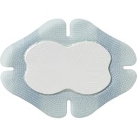 Medicazione biatain in schiuma di poliuretano con bordo adesivo in silicone per sacro 15x19 cm 5 pezzi