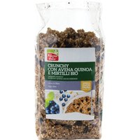 Crunchy con avena quinoa e mirtilli