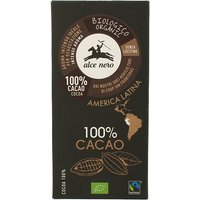 Tavoletta cioccolato extrafondente bio 100% cacao 50 g