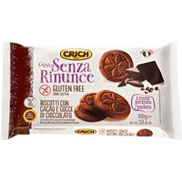 Gusto senza rinunce biscotti cacao e gocce di cioccolato 300 g
