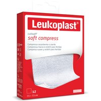 Garza idrofila compressa cutisoft tessuto non tessuto 7,5x7,5 cm 12 pezzi