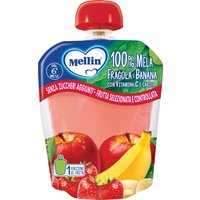 Mellin 100% mela fragola banana 90 g