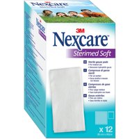 Compresse di garza sterili nexcare sterimed soft 36 x 40 cm multilingual 12 pezzi