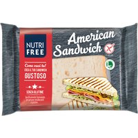 Nutrifree american sandwich 60 g x 4 pezzi