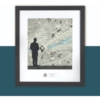 King Charles Coronation over Buckingham Palace Print